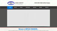 Desktop Screenshot of metelecengineers.com